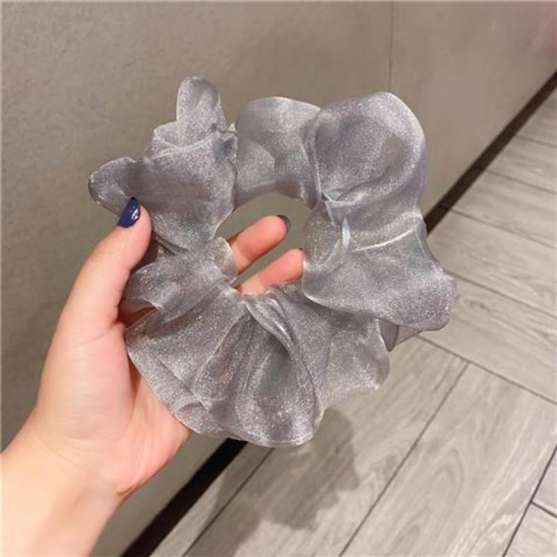 Mesh Tie Headpiece Hair Cord Collar-ring Girl Aurora Scrunchie