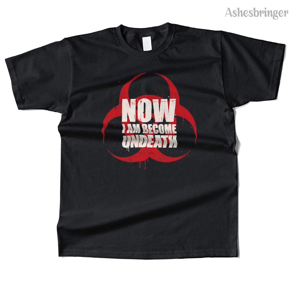 Mens Cotton Undeath Graphic High Quality T Shirt Street Casual Style Tee for Men and Women