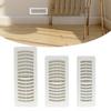 Ventilation Cover Floor Air Vent Cover Plastic Vent Ventilation Cover White Air Supply Air Vents Exhaust Grill Home Improvement