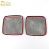 Sienna 21 Low-Profile Trunk Speaker Cover - Stainless Steel Modification.