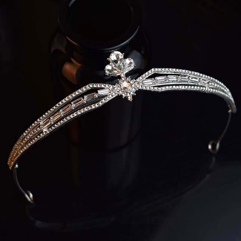 Simple Temperament Fugitive Princess Crown  Birthday Catwalk  Awards  Hair Accessories  Fashionable and Versatile Accessories