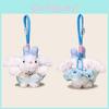 Lolita Bunny Plush Keychain With Rabbit Ears For School Bag And Gift