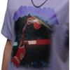 New Jordan Drop Shoulder Sleeve T-Shirt Women's Purple FB5138-500
