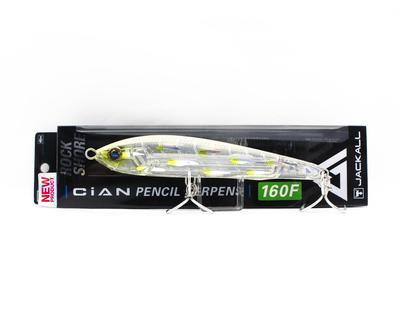 Jackall Cian Pencil Serpens 160F 40 Gram Floating Lure Micro Clear (6734)