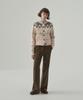 Deuloupisumeon Tosti Brushed Bootcut Slacks [Brown]