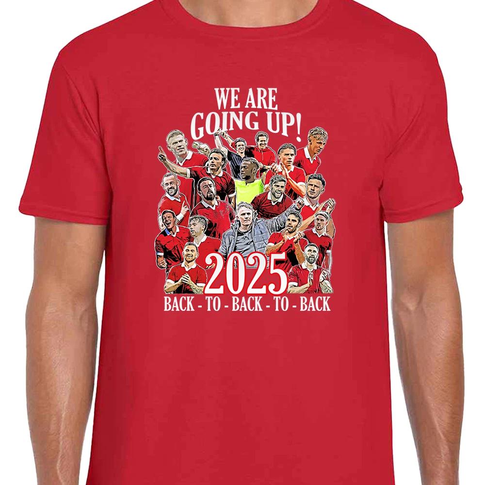 Wrexham Promoted 2025 Unisex T-Shirt Tee S-XXXL Wrexham Great Tshirt Fans Gift M
