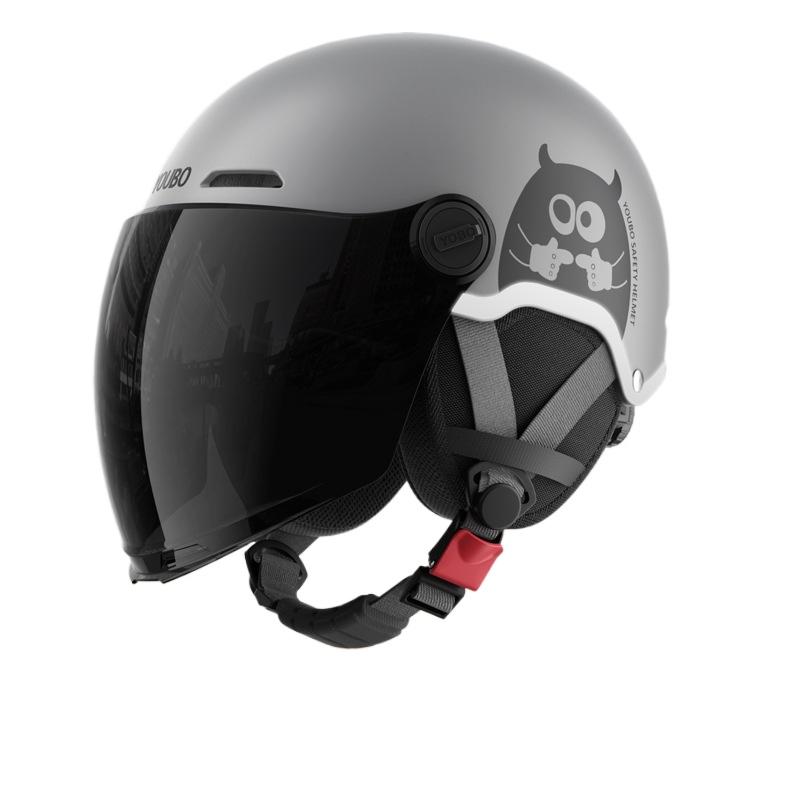 Electric Car Helmet Couple Four Seasons Universal Battery Motorcycle Men's Half Helmet Helmet
