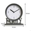Desk Clocks, Easy to Read Decorative Mantel Clocks for Family Not , Vintage Style Clock