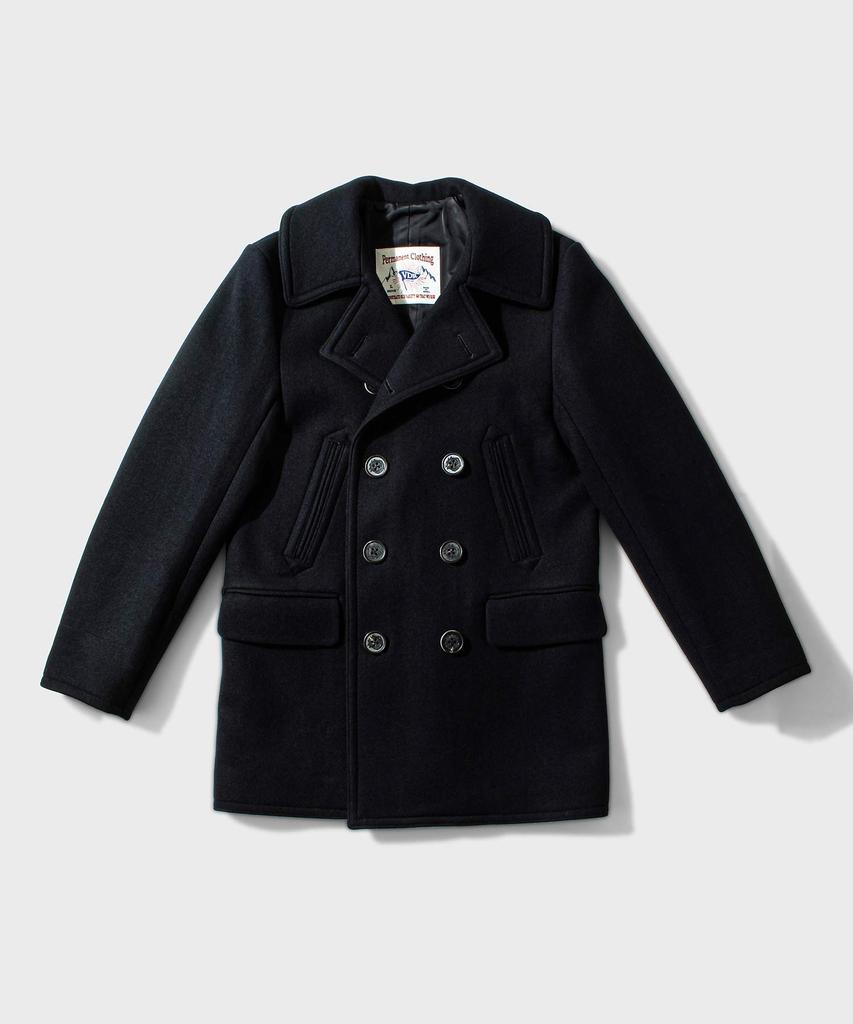 Vdr Virgin Wool Navy Original Coat [Black Night]