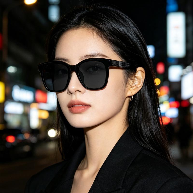 Fashion Retro Oval Sunglasses For Women And Men Classic High-end Design Outdoor Shade Eyewear