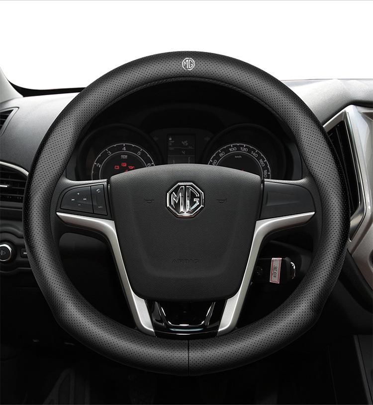 Echte Lederlenkradabdeckung für MG5 Scorpio, 6pro, ZS, HS, One, MG3, Roewe
