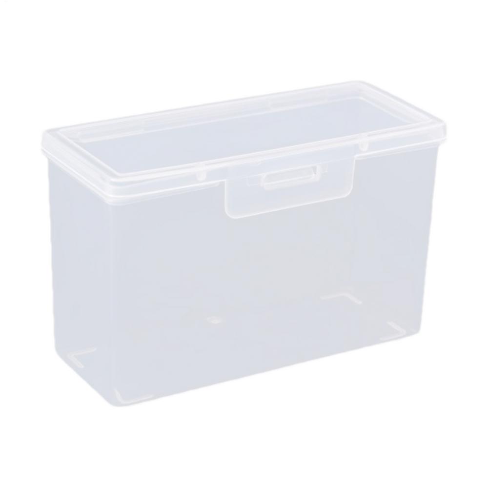 Plastic Clear Storage Box Storage Box Multipurpose For Game Card Rectangular Business Card Credit Card Business Card Holder