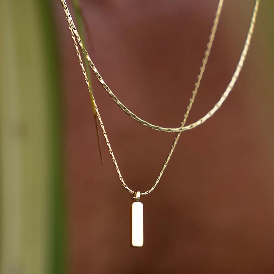 St. Delan Men's Hip Hop Clavicle Necklace - Fashionable Niche Design Sweater Chain Accessories