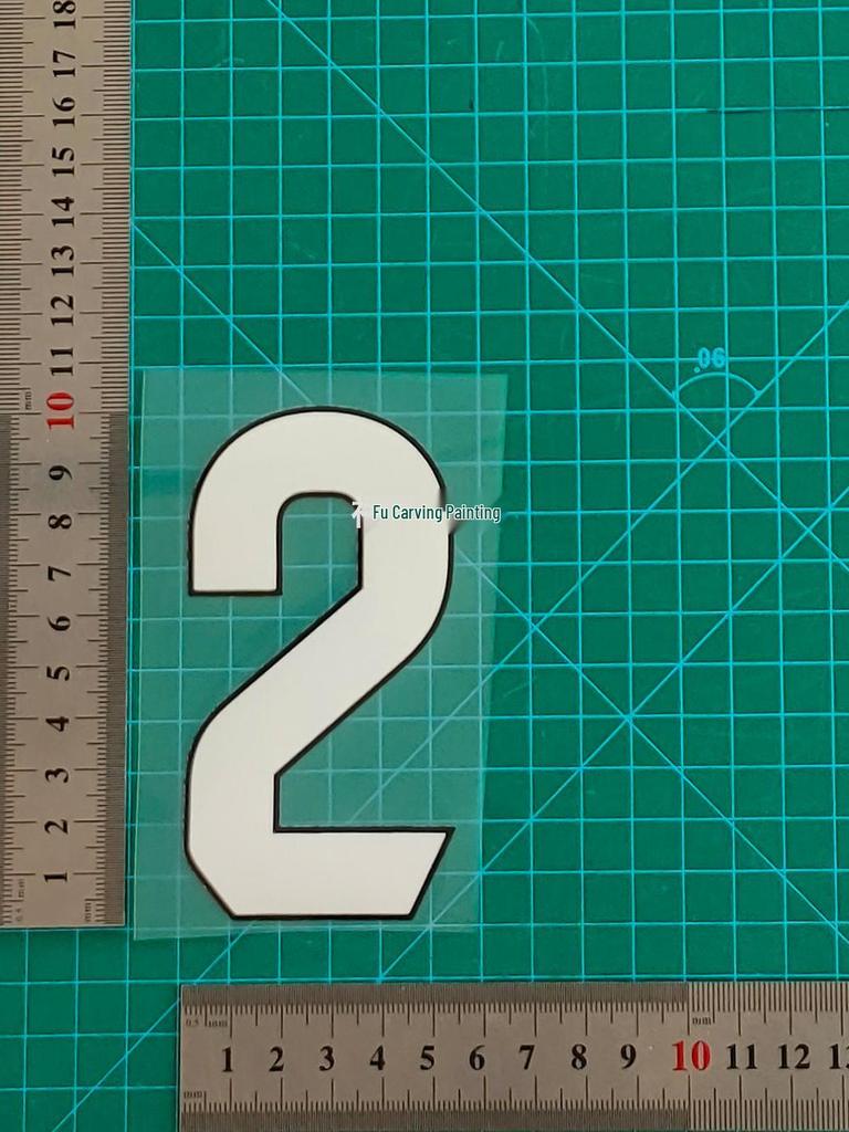 Atletico Madrid 25-26 Away Jersey Number and Letter Heat Transfer Stickers, B Grade, Adult Size