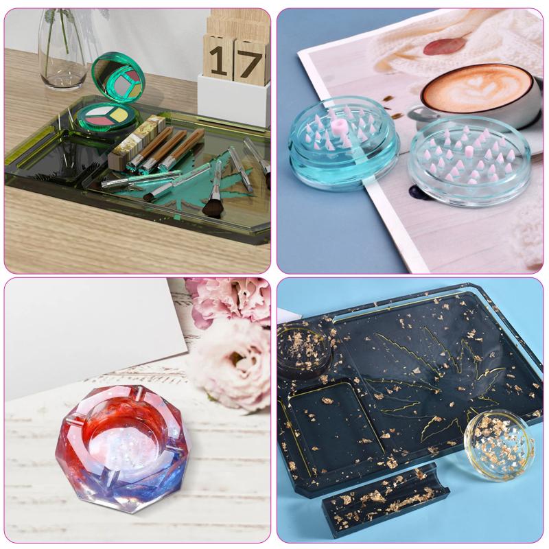 4pcs/set Silica Gel Grinding Disc Rolling Mold Soft Reusable Disc Kit Perfect Gift For Thanksgiving