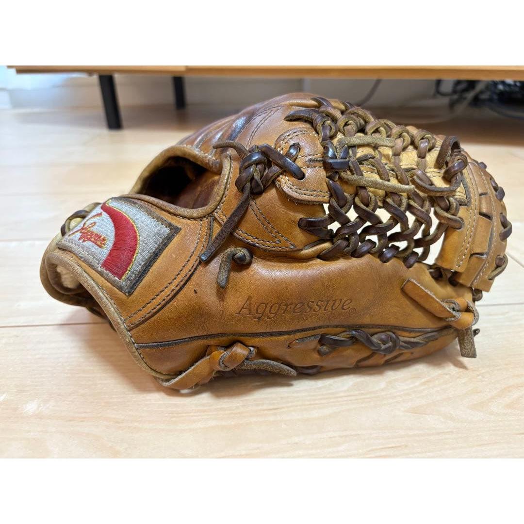 Used Kubota Slugger Hard Gloves for Infielders KSG-7PSE