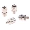 M4 M5 M6 M8 Screw Thread Nickel Plated Brass Syringe Metal Luer Lock Adapter