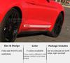 Ford Mustang GT Side Skirt Stripes Car Decal