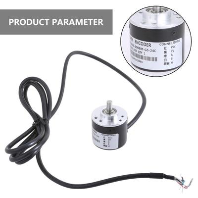 New 600 P / R 5V-24V Incremental Rotary AB 2 Phase 6mm Shaft + Coupling Top Sale
