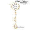 Salircon Romantic Sweet Butterfly Tassel Flower Finger Bracelet Women Elegant Charm Drip Oil Floral Ring Bangle Banquet Jewelry
