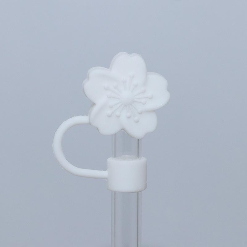 10mm Thick Cartoon Begonia Flower Straw Cap Dust Cover