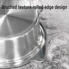 Yingbai 14cm Stainless Steel Single Mini Hot Pot with Lid