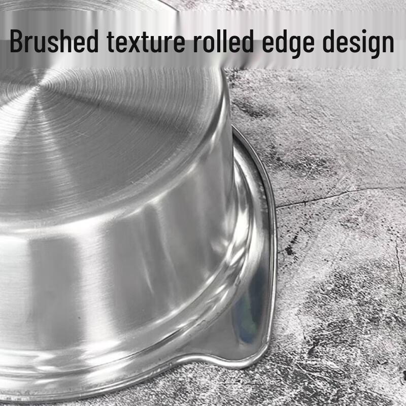 Yingbai 14cm Stainless Steel Single Mini Hot Pot with Lid