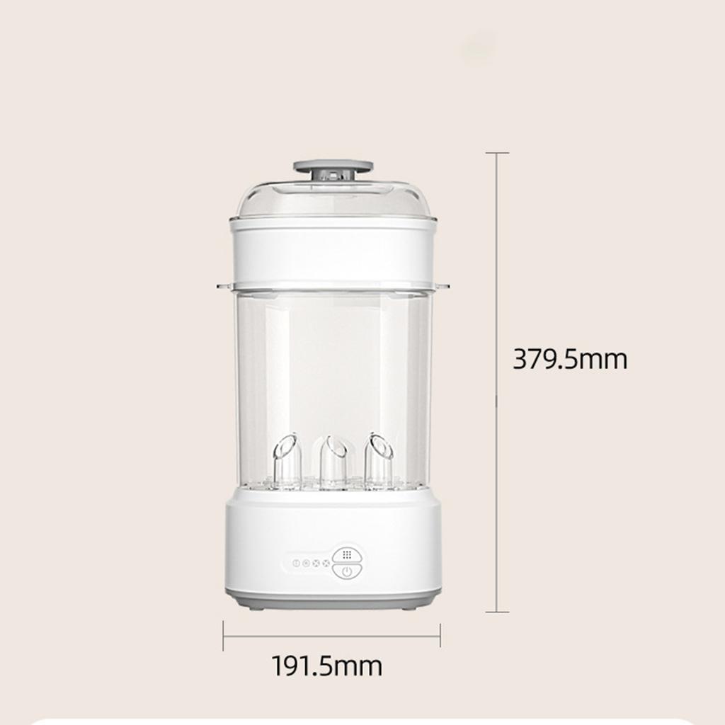 Sterylizator do butelek z suszeniem 2 w 1 parowy sterylizator dla niemowląt wszystko w jednym o dużej pojemności