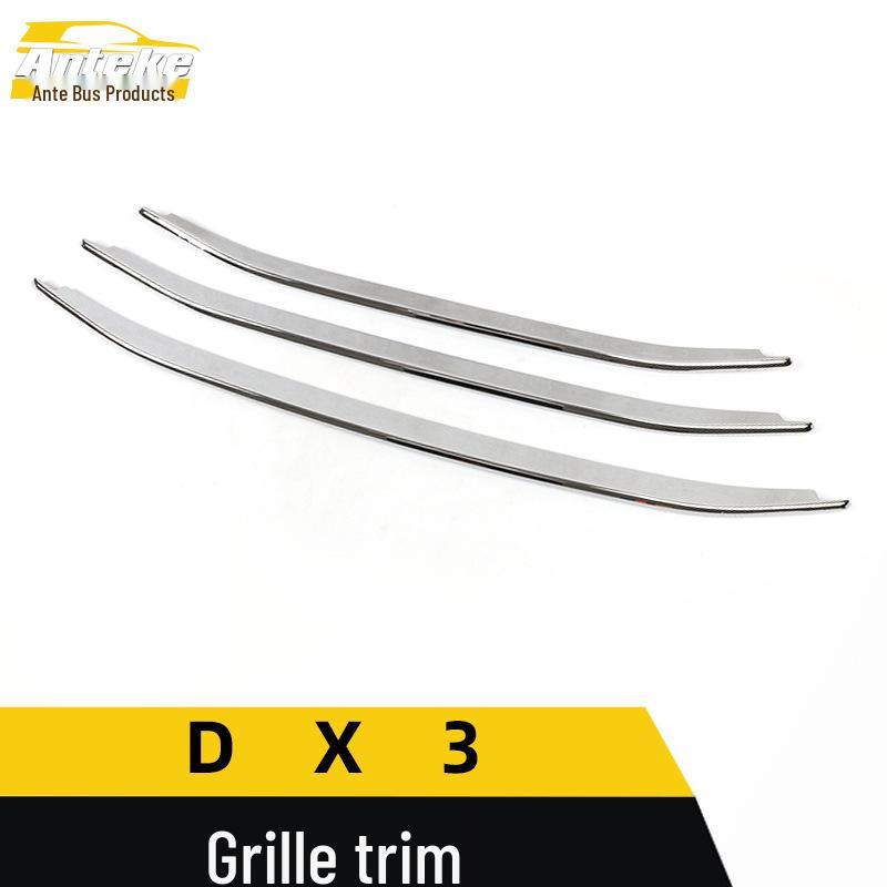 Southeast DX3 Front Grille Trim & Bumper Accessory Set