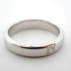 Pre-owned Van Cleef & Arpels Pt950 Diamond Ring, Size 10, g502-40