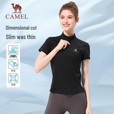 Women's Quick Dry Slim Fit Sports Short Sleeve T-Shirt
