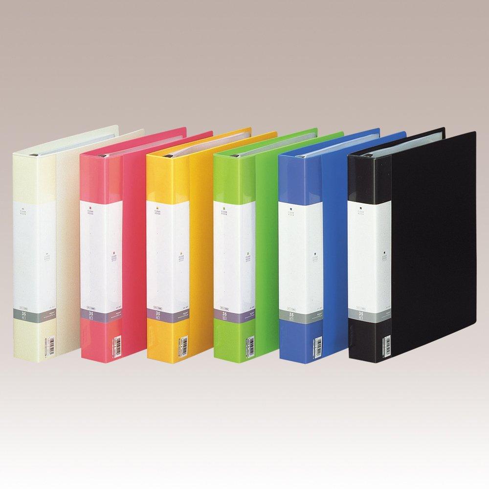 LIHIT LAB File Clear 30 35 314 x 275 x 50 Book, Replaceable, A4, holes, pockets, Blue, mm, G3803-8