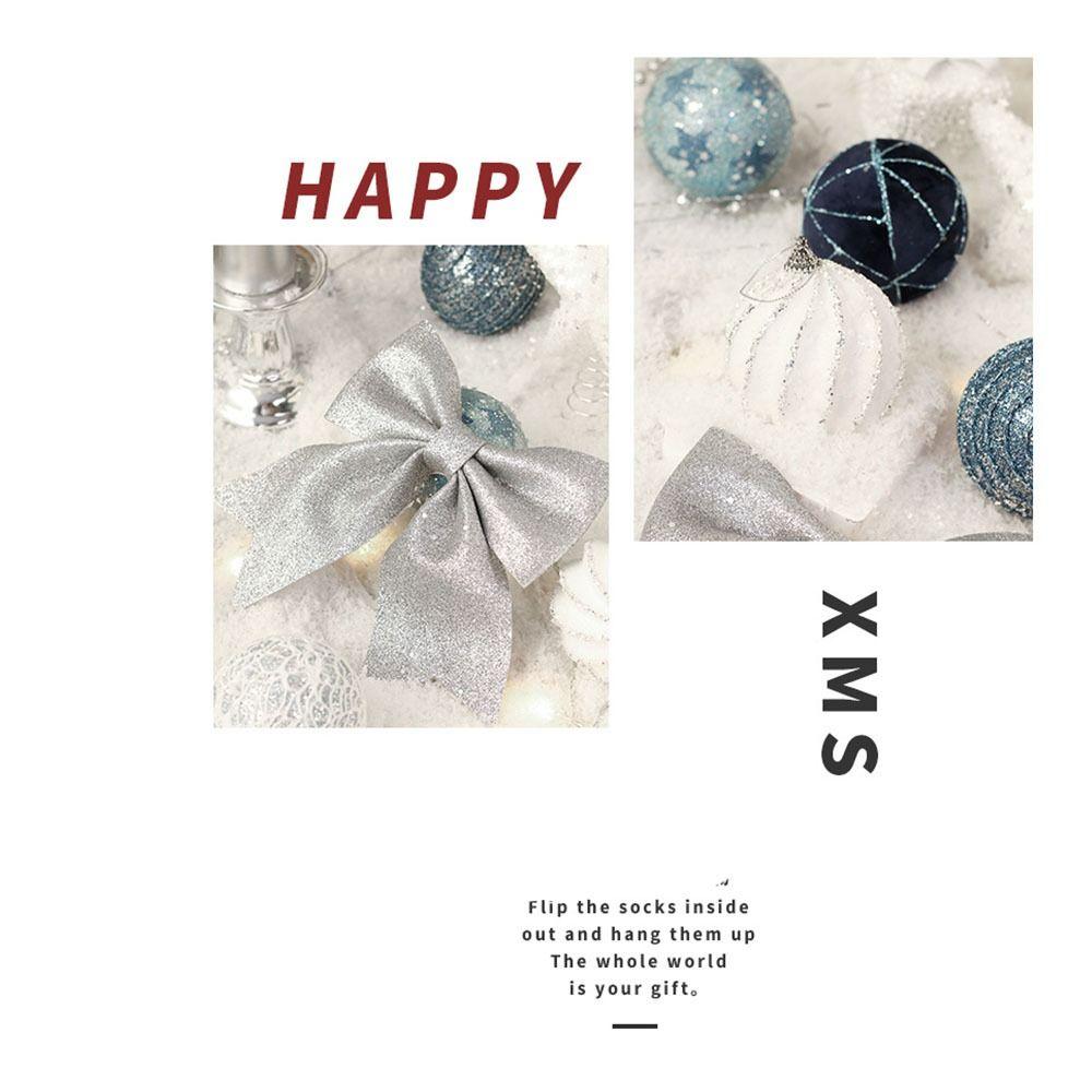 18pcs/box DIY Christmas Hanging Ball Round Merry Christmas Tree Decor  Home Party Decor