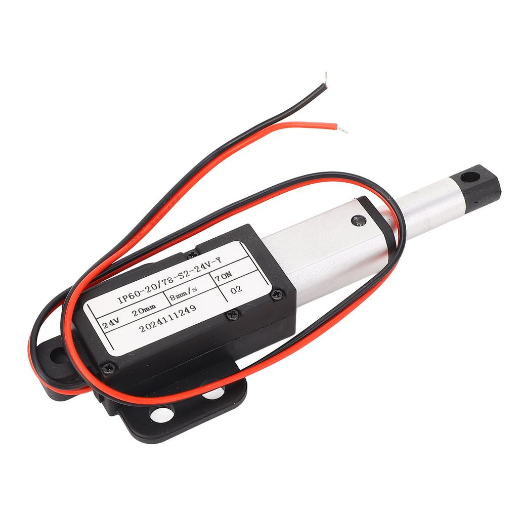 Mini Linear Actuator with Wing 24V Electric Actuator for Sofa Robot Servo 20mm Stroke 70N Thrust