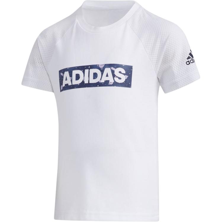 

Adidas AEROREADY T Shirt White Kids FM9803 104