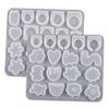 Irregular Flower Ring Silicone Molds Epoxy Resin Castin Molds for DIY Craft Projects, Rings Jewelry Making Nonstick