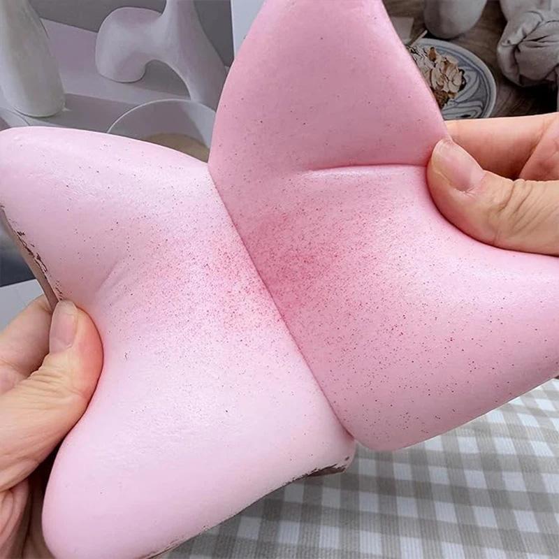 Square Toast Stress Ball Squishy Toast Toys Squeeze And Decompress Toys Slow Rebound Fun Decompression Toys Home Decor For Room