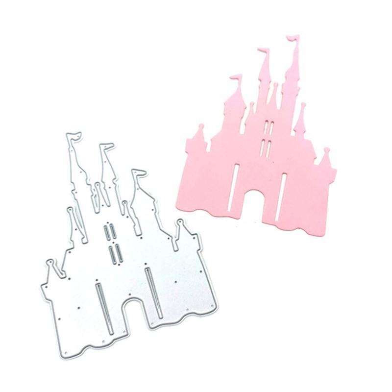 Castle Metal Cutting Dies DIY Craft Carbon Steel Embossing Template Metal Stencils Scrapbooking for Card Die Cuts