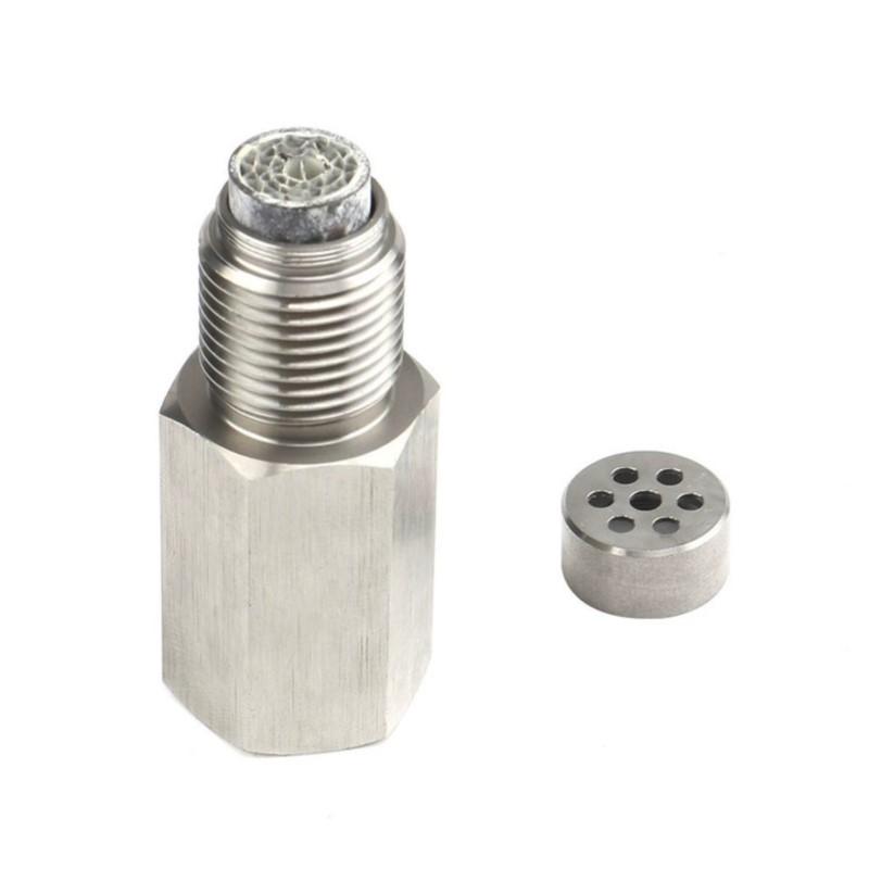 O2 Sensor Spacer Universal Adapter Extender Engine Stainless Eliminator Compatible Mini Catalyst Filter Auto Parts 1pcs M18X1.5
