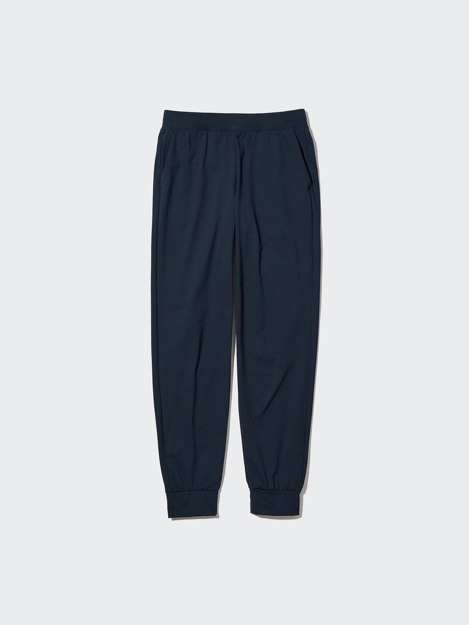 

Uniqlo Japan ультра эластичные брюки Airism Jogger, удлиненные, длина 71 73 см 69 NAVY/M