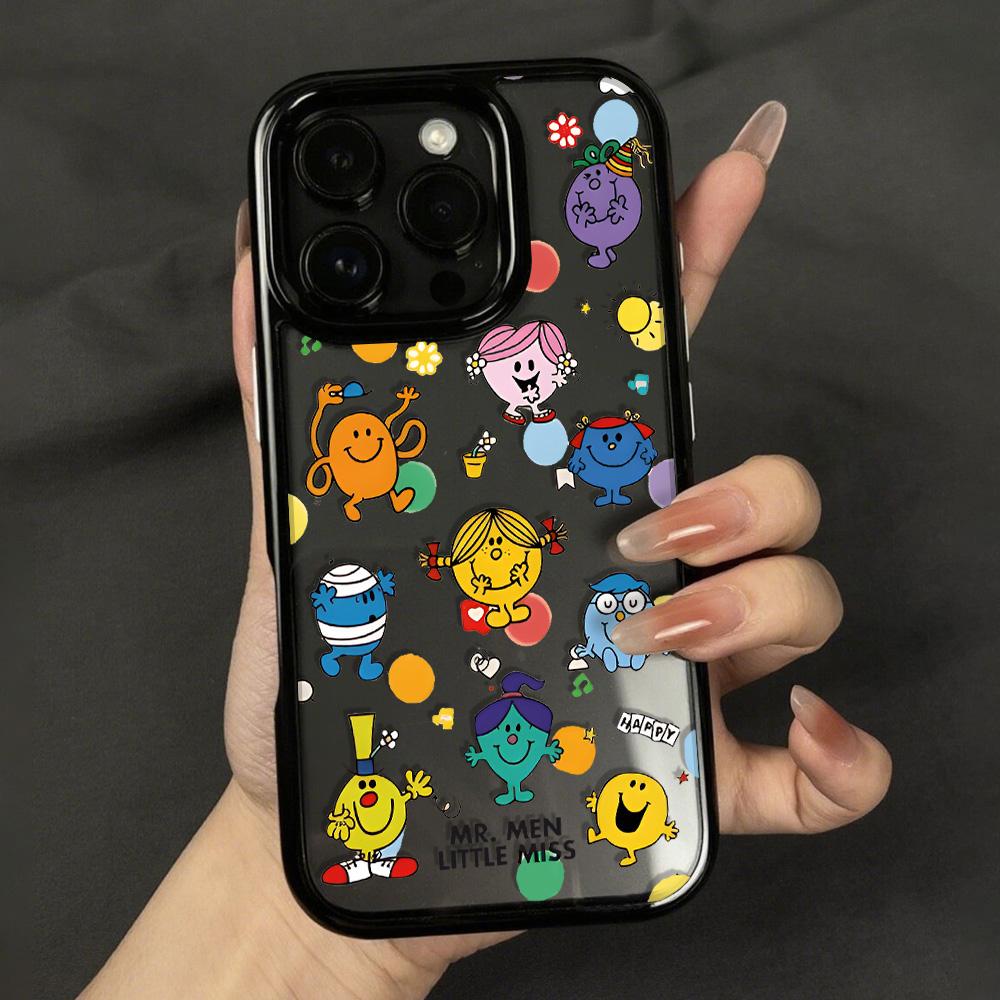 Acrylic Phone Case for iPhone 11 12 13 14 Pro 12 14 16 Pro Max for Samsung A16 A36 A56 S24 FE High-quality Painted Anti-fall Mobile Phone Case