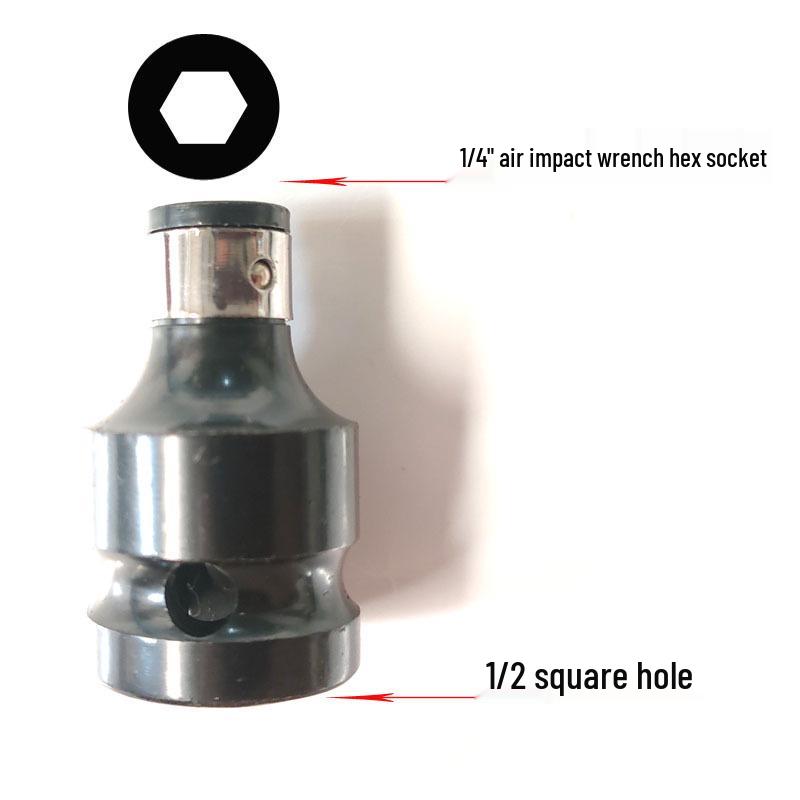 Electric Wrench Drill Chuck Adapter, Woodworking Power Tool Accessory, E18