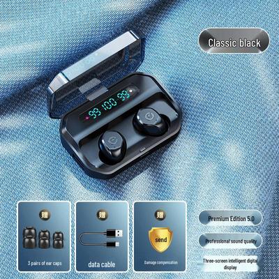 P10 Bluetooth Earbuds: Dual Wireless TWS 5.0 Sports In-Ear with Digital Display