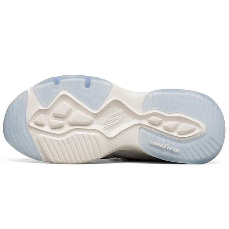 Skechers DLites 4.0 Tessuto Pelle Sintetica Comode Moda Basse Scarpe da Papà Sneaker Donna Lavanda 896009-LAV