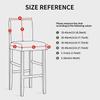 Cross-Pattern Jacquard Low-Back Elastic Chair Cover for Hotels, Clubs, and Restaurants