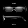 AI Smart Glasses Voice Assistant BT Glasses Built-in Mic & Speakers Translation Glasses for Travel Meetings Business Use