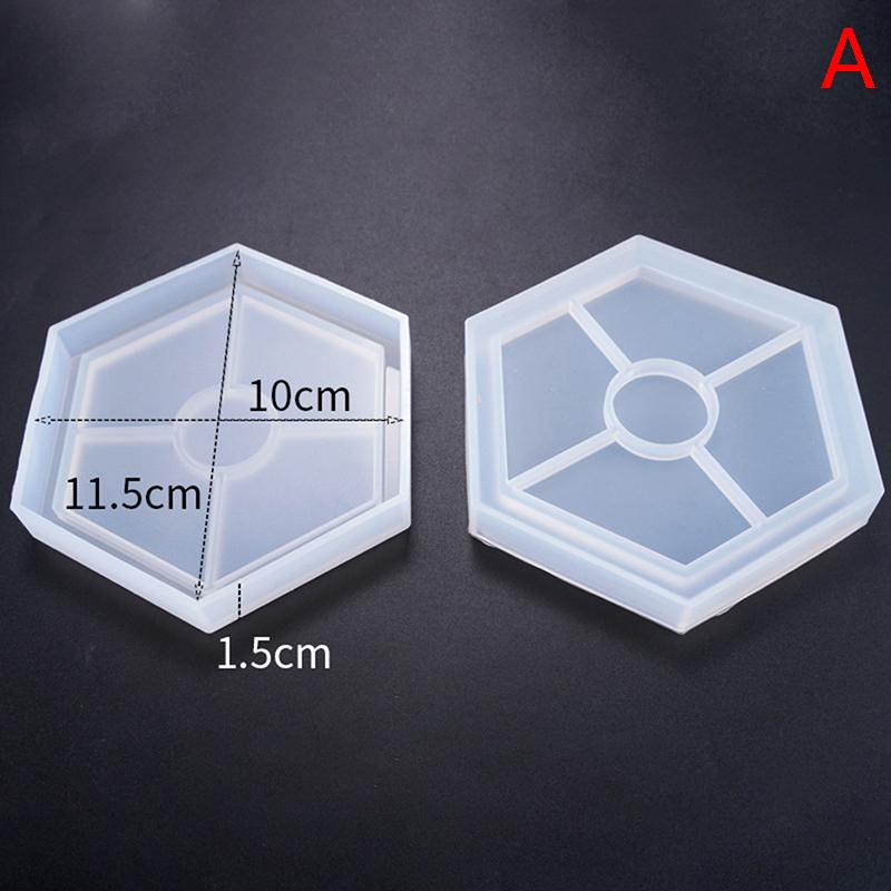 Tavă de bază Formă din silicon Tavă rotundă de dimensiuni mari Formă de beton Placă rotundă de terrazzo