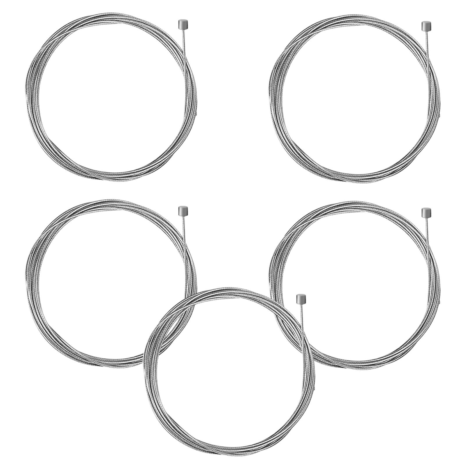 Road Bicycles Derailleur Shifter Cable Mountain Bike Brake Line Shifter Cable Set for Mountain Bike Bicycles Brake Cable