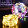 Outdoor Waterproof Solar Starry String Lights - Fairy Lights for Courtyard & Tree Decoration