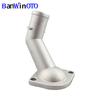 4PCS Aluminium alloy 1.8T Engine Cooling Coolant Hose Connector Supercharger Pipe For Jetta Golf MK4 Bettle A3 S3 TT Seat Ibiza